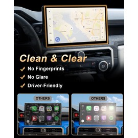 ECOZEN Tempered Glass Screen Protector for 2024 Tacoma, 14-Inch Matte Touchscreen Protector for Tacoma 2024(Limited/TRD Pro/Trailhunter), Navigation Screen Protector, Easy to Install&Anti Fingerprints