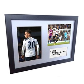 Kitbags & Lockers Signed Dele Alli Tottenham Hotspur Spurs Autographed Photograph Picture Gift A4