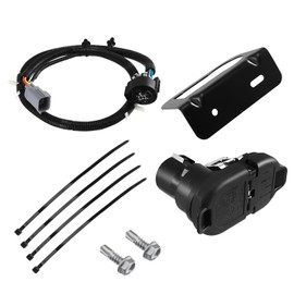 Trailer Tow Rear Bumper Wiring Connector Harness Kit CK4T-13B576-KE Compatible with Ford 2015 2016 2017 2018 2019 Transit-150 Transit-250 Transit-350 HD