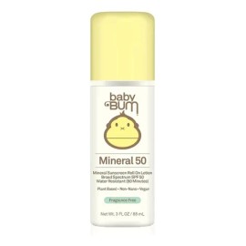 Baby Bum Mineral Spf 50 Roll-on Sunscreen | Vegan And Reef F