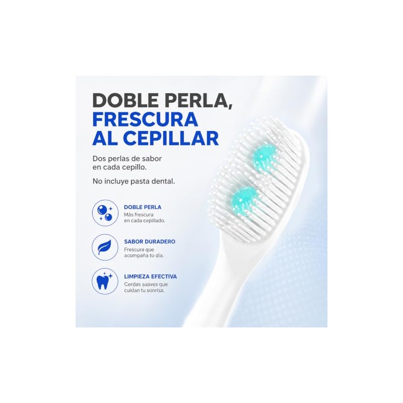 Mini Cepillos de Dientes Desechables 4 en 1 con Doble