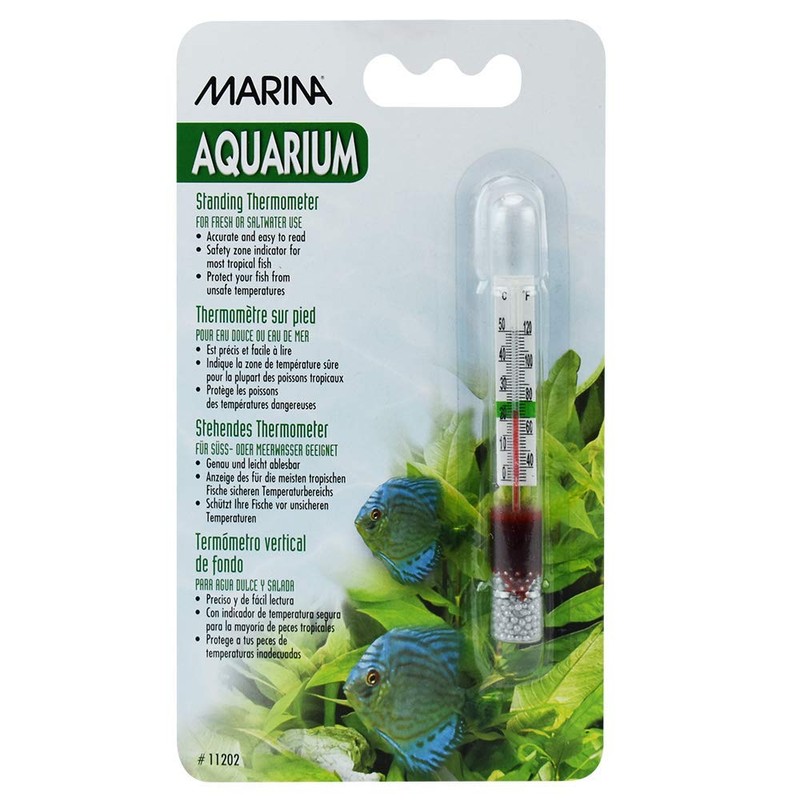 Marina Large Standing Thermometer - Provides Temperature in Fahrenheit and
