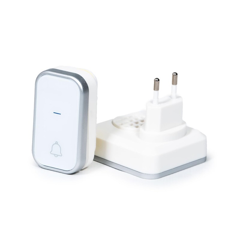 Levitantes Wireless Bell Silver AC Self Powered IP57