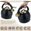 Tea Kettle for Stove Top Whistling Teapot, 3.2Q Tea Pot