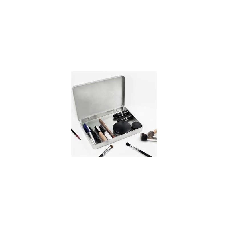 Azeeda 220mm 'Robot' Metal Hinged Tin/Storage Box (TT00119128)