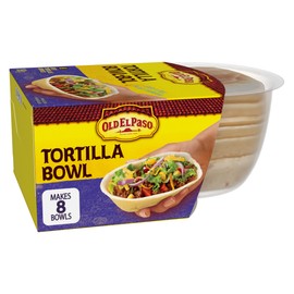 Old El Paso Tortilla Bowl, 8 Counts, 189 Gram