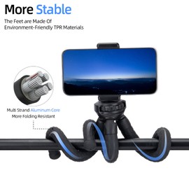 Fotopro LED Video Light with Flexible Tripod Cold Shoe Mount Tripod for Camera Phone