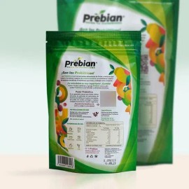 Prebióticos Polvo Sabor 150g Gluten Fibra Vegana Prebian