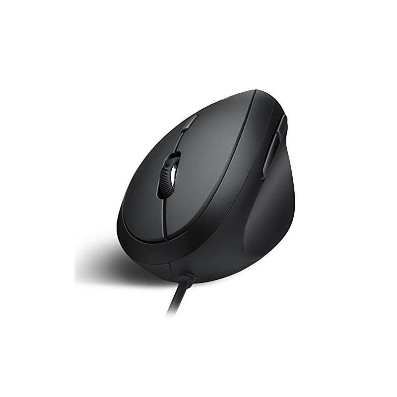 Perixx PERIMICE-519 Wired Ergonomic Vertical Mouse - Portable Small Design