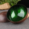 HEMOTON Coconut Bowls Natural Coconut Shell Bowl Decorative Key Storage