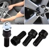 GIONAR 4pcs Wheel Bolts Wheel Nuts Wheel Nuts Car Wheel