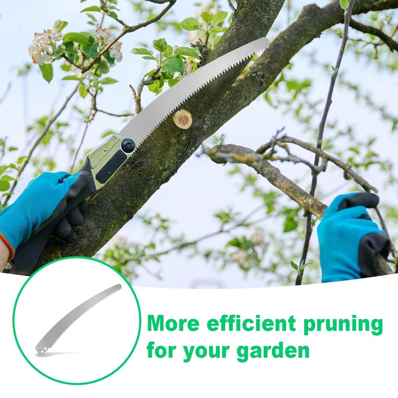 Pole Saw Blade, Steel Pole Saw Blade Replacement Silver Tree
