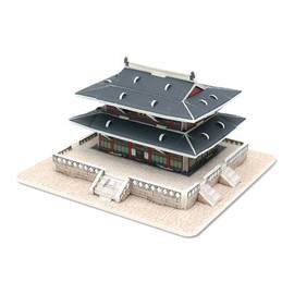 Artbox/Puzzle Story 3D Puzzle Making a Model of Geunjeongjeon Hall in Gyeongbokgung Palace / 아트박스퍼즐이야기 3D입체퍼즐 경복궁 근정전 모형 만들기