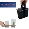 AMMKRO Reusable Drink Carrier - Portable Drink Holder with Handle