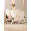 Glamm Texa Home Decor White Elephant Cushion Covers Set Of