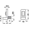 Gedotec Shelf Support Kitchen Shelf Support for Cupboard Shelf Support