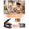 Waffle Maker, 1400W Double Belgian Waffle Iron 180° Flip, 8