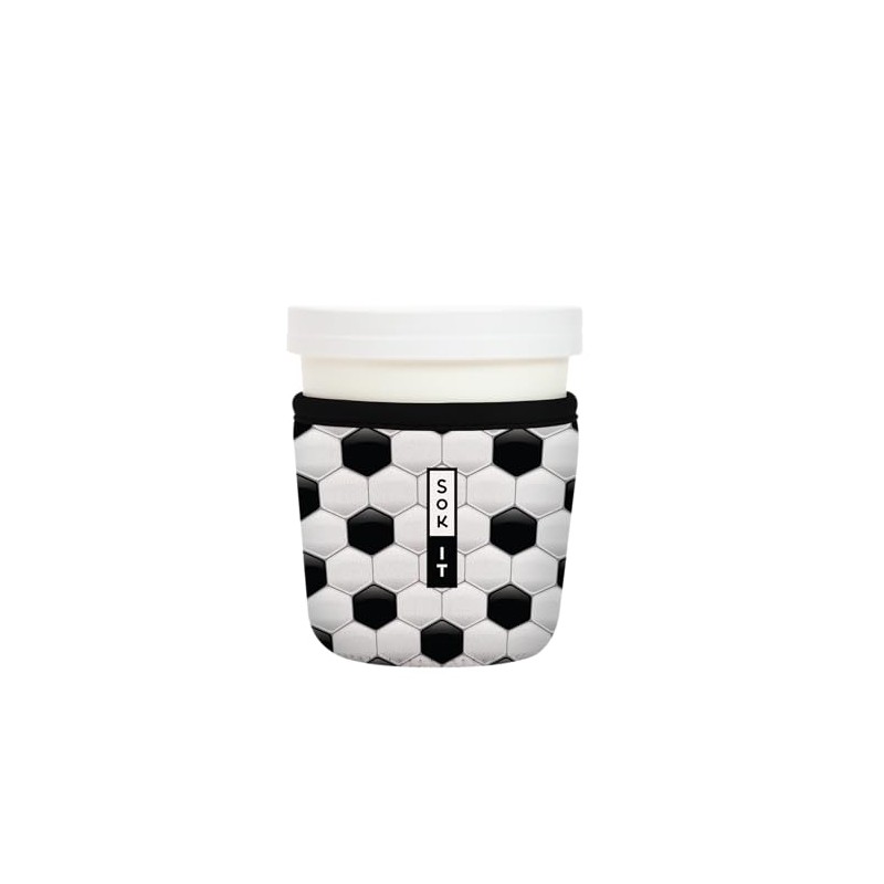 Sok It IceCreamSok Insulated Neoprene Cover (Soccer, Tapered Ice Cream
