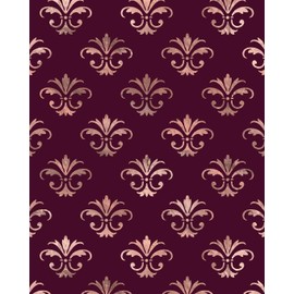 Rose Gold and Burgundy Composition Notebook - Large Ruled Notebook - 8x10 Lined Notebook (Softcover Journal / Notebook / Diary) (8x10 Lined Softcover Notebook, Band 88)