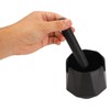 Coffee Knock Box ABS Black Non Slip Multifunctional Coffee Grind