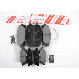 Toyota Genuine Toyota Highlander 14-19 Front and Rear Brake Pads 04466AZ109 04465AZ119