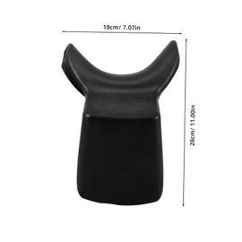 WOONEKY Shampoo Bed Pillow Salon Neck Cushion Hair Washing Neck Rest Waterproof Hair Spa Pillow Portable Washing Sink Accessory