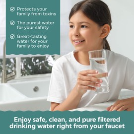 Applied Membranes Inc. 5-Stage Reverse Osmosis Water Filter System, 50-Gallon Capacity