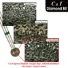 C & I Diamond Nail Drill Bit, Ball Shape Head