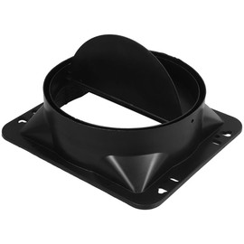 COHEALI Range Hood Exhaust Vent Cover Durable Backdraft Damper for Kitchen High Temperature Resistant Backflow Preventer Easy Installation for Home Restaurant