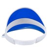 noTrash2003 Sunvisor Sonnenblende Retro Look Transparentes PVC-Visier UV-Schutz Verstellbares Stirnband