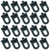 Pinsheng Pack of 50 Greenhouse Clips, Plastic Sturdy Plant Holders,