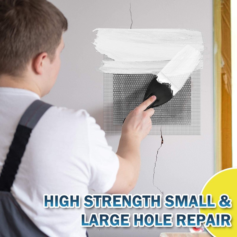 Seloom Drywall Repair Kit Upgraded Size, 10 x 10 Inch