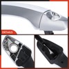 A-Premium Front Left Driver Side Exterior Door Handle with Keyhole