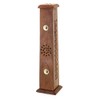 Wood Brass Incense Holder Yinyang Tower Stick Incense Cones Incense