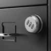 3 Digit Code Combination Lock 30mm Password Coded Locks Zinc