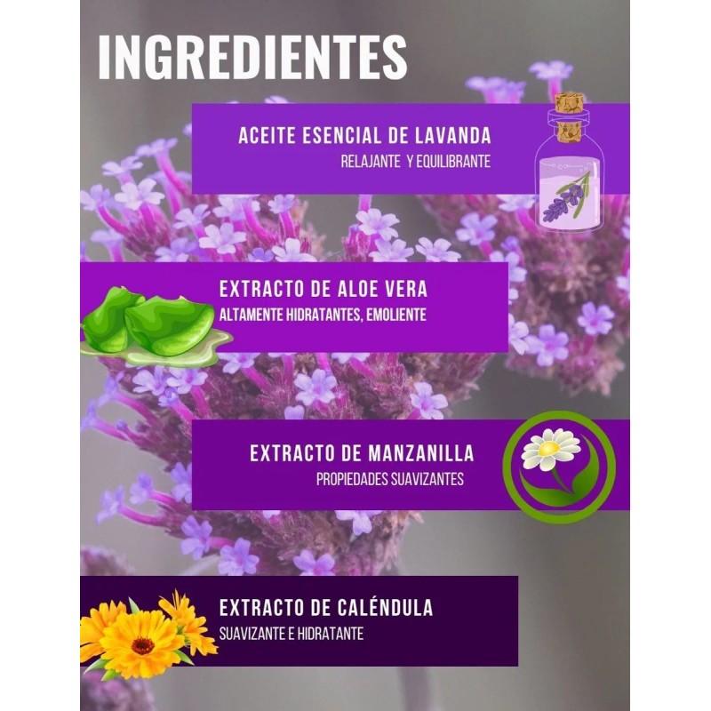 Gel De Ducha Con Aceite Esencial De Té Verde Verbena
