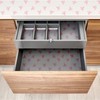 FYSUIMU Pink Bow Refrigerator Liner Waterproof Fridge Shelf Mat Non-Adhesive