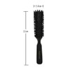 Hair Care Set Brush Natural Bristles Wooden Handle