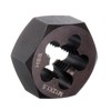 sourcing map Hex Threading Die M12 x 1.5 Metric Thread