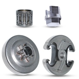 Atunee .325" 450 Clutch Drum Sprocket for Husqvarna 340 345 346 350 353 Chainsaw with Needle Bearing Removal Tool Replace 502 54 16-02