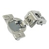 YTgilo 2PCS Premium Steel 4D Covered Soft Close Concealed Hinges