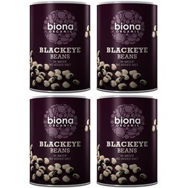 (4 PACK - Biona - Org Blackeye Beans | 400g | 4 PACK BUNDLE