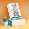 CENSHI Fast Wireless Charging Station with LED Bedside Lamp &