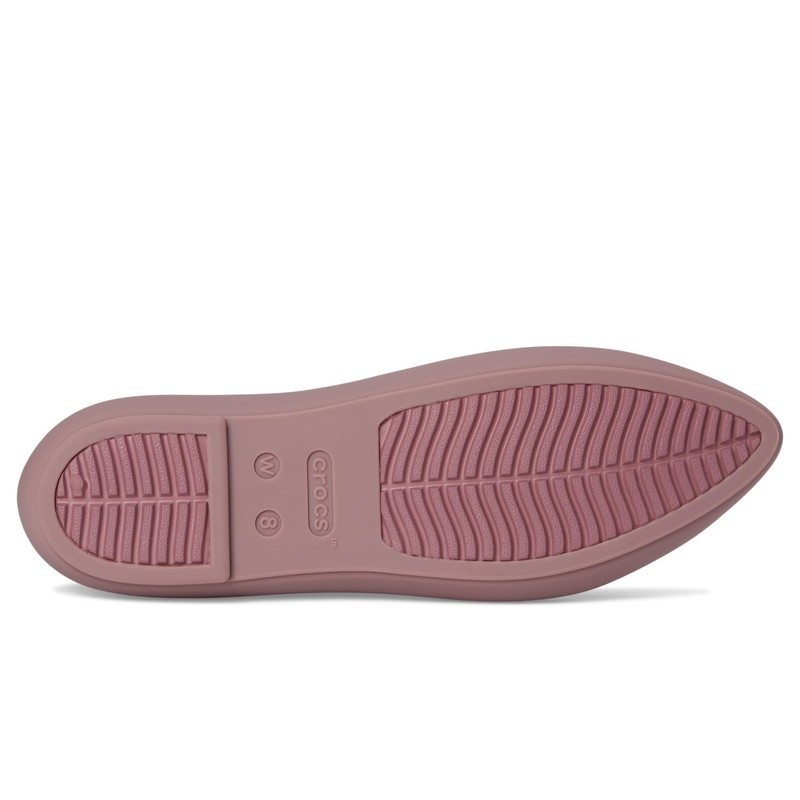 Crocs Women Brooklyn Pointed Flat, Cassis 7 Medium