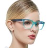 OCCI CHIARI Cat Eye Reading Glasses Women 2.25 Stylish Readers