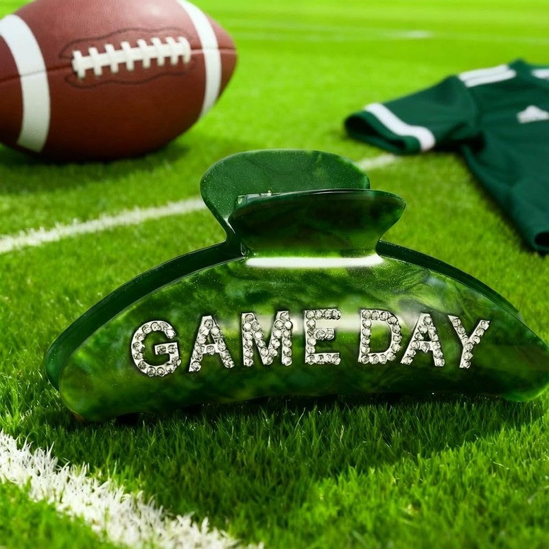 GLORIG Game Day Hair Clips for Women Modern large Sport