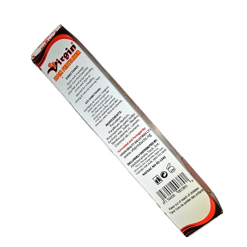 Virgin Hair Fertilizer - Fast Hair Growth Cream (100g)