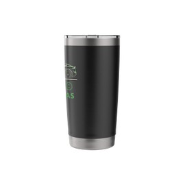 Line Art I Pass Gas Electric Car I Love Evs Electric Vehicle Stainless Steel Insulated Tumbler
