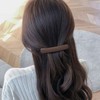 Nakanoya AMBT5 Barrette, 2.6 inches (65 mm), Plastic, Resin, Hair