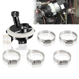 Upgraded WD19X25278 Dishwasher Diverter Valve Kit Replaces for AP6871922, WD18X21678, WD00X25260, WD18X21678, WD19X25259, Fits for GE, Whirlpool, Kenmore, Maytag